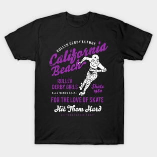 California Roller Derby T-Shirt